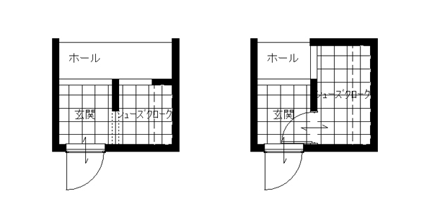 玄関+シューズクローク間取り図　間取り　収納

デザイン・性能・機能のベストバランス
建替え住み替えなどもご相談ください。
Beans Home
大阪府大阪市城東区蒲生３丁目１１−９
新築・注文住宅・狭小住宅・モデルハウス
豊中モデルハウスオープン