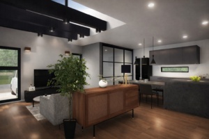 内装 LDKイメージ モダンインテリア 