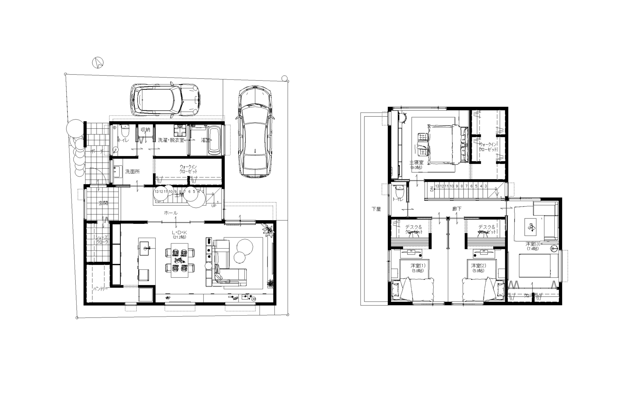 PREMIUM　MODEL HOUSEの間取り図
