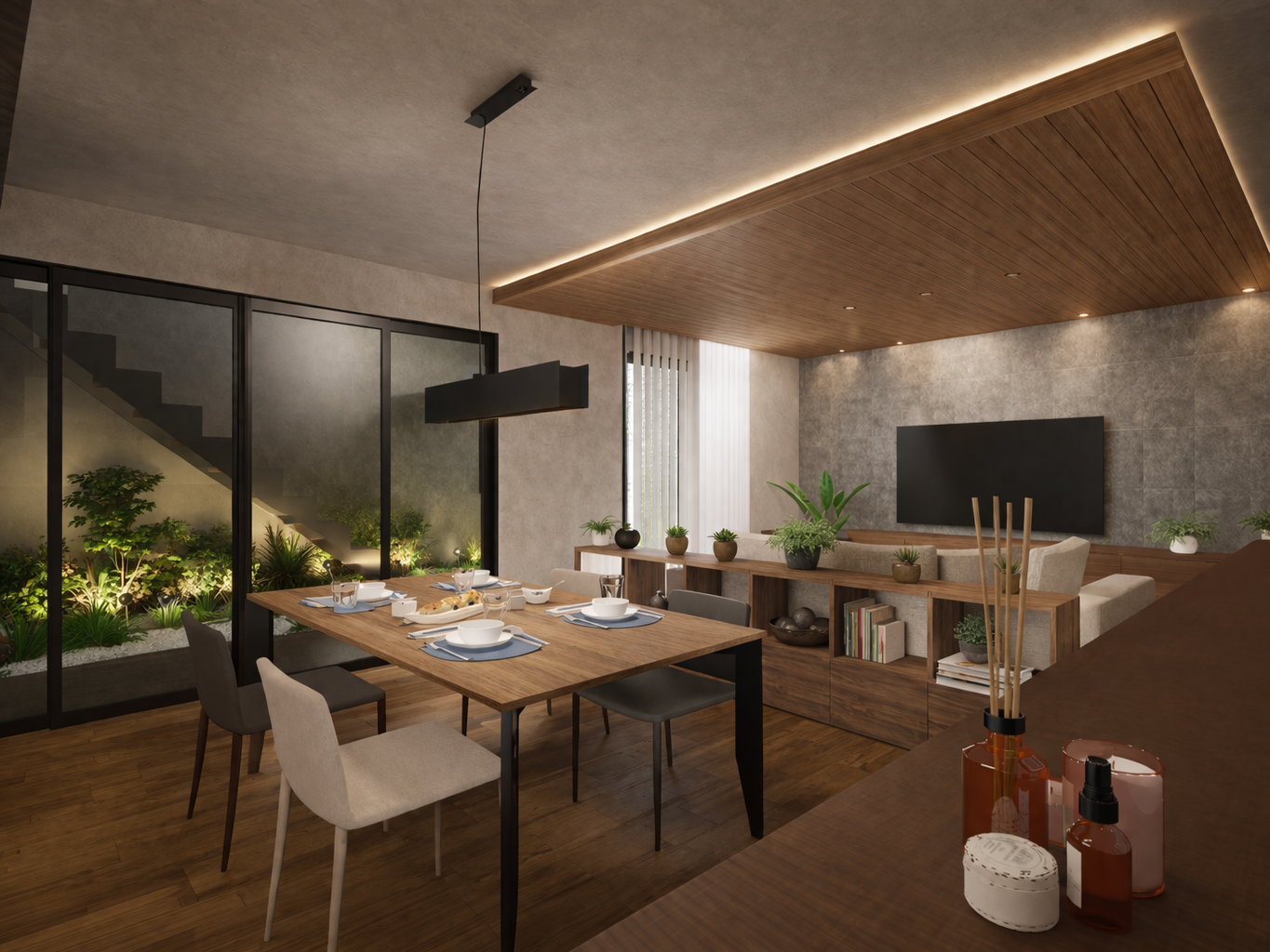 インテリアまで含めて完成する住まいの画像